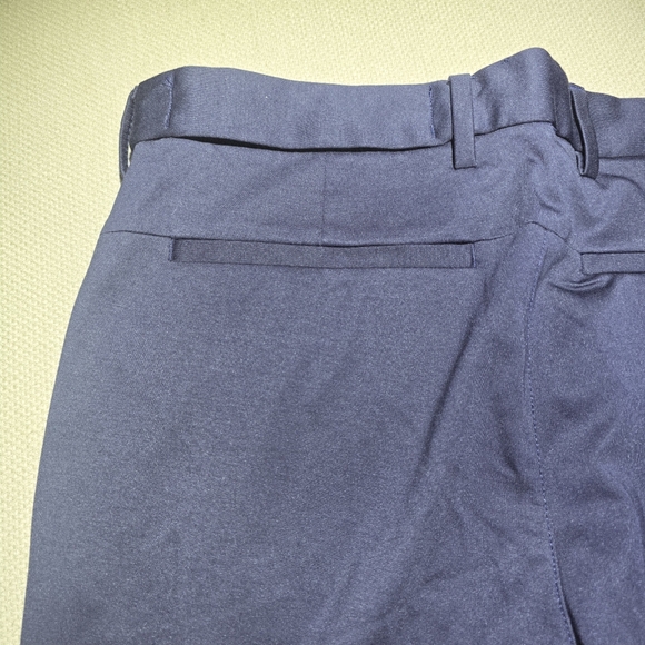 Banana Republic Slim Fit Stretch Preppy Navy Blue Men's Size 31x32 Pants - Picture 13 of 16